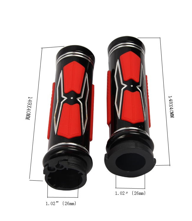 Aluminum Alloy Motorcycle Handlebar Grips with Electronic Valve Grips Suitable for Harley Touring and Soft Tail Series Handlebar Installation