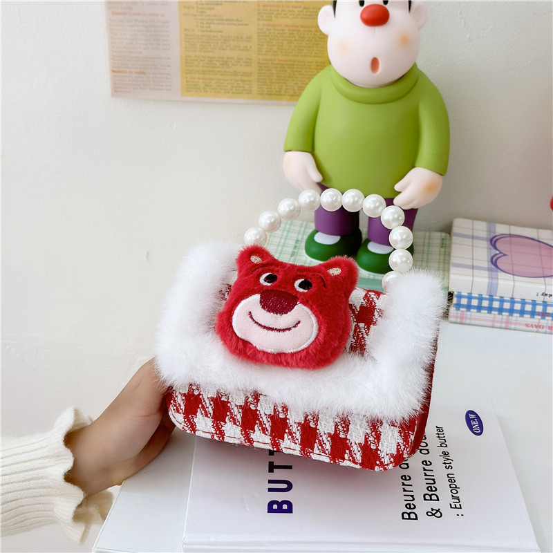 Transfronterizos Amazon bolsos para niños Aisha bolsa de la princesa bolsos de perlas bolsos de mano bolsos de chicas cadenas de comercio exterior