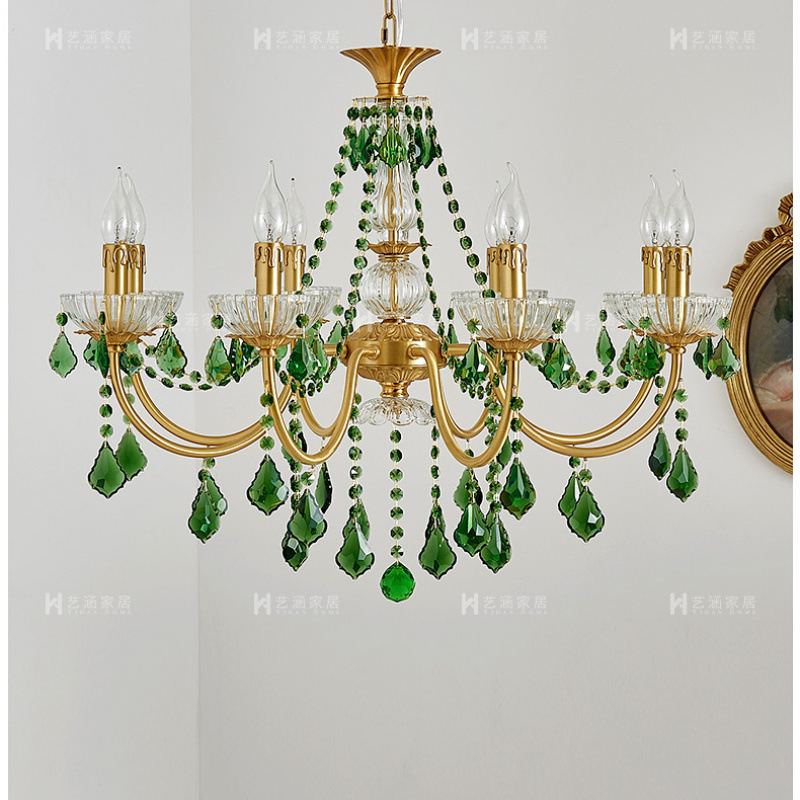 All copper - 10 heads - diameter 100cm, height 55cm