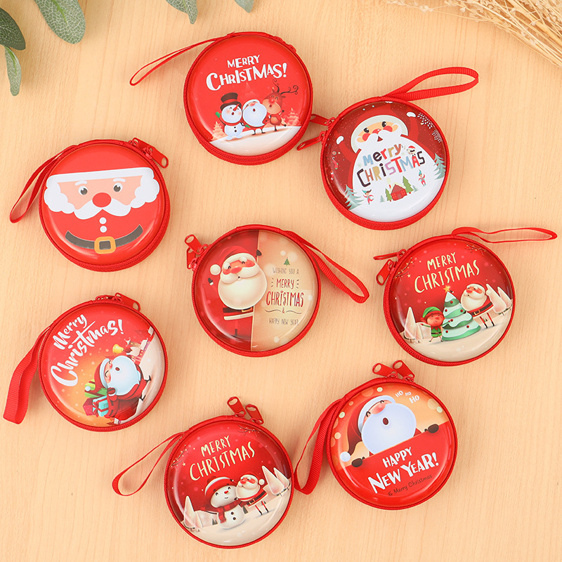 New Christmas gift creative cartoon children's coin purse Spring Festival New Year gift cute mini small wallet custom