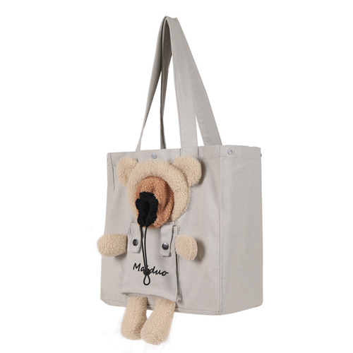 Cat bag cross-border wholesale pet bag cat outing bag portable bag pet backpack cat bag cat bear backpack