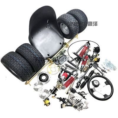 Gear, Steering Axle, 6inch Tires, Front – Motorcycle frame
