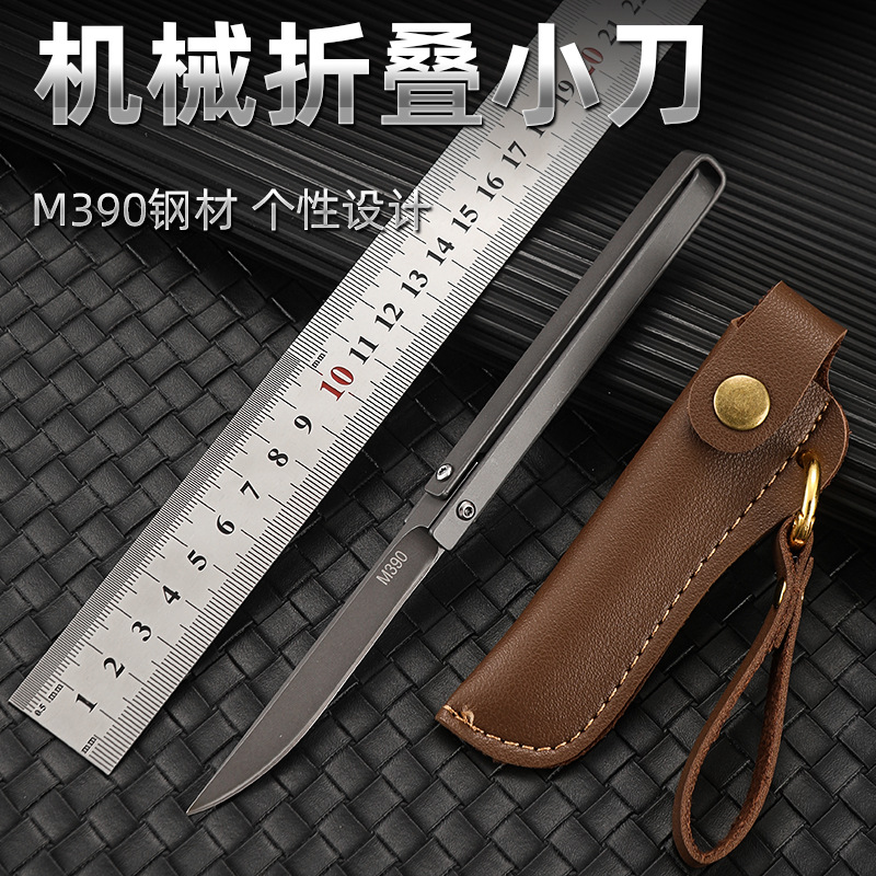 户外多用途野外精致折刀不锈钢露营高硬度随身便携小刀折叠刀