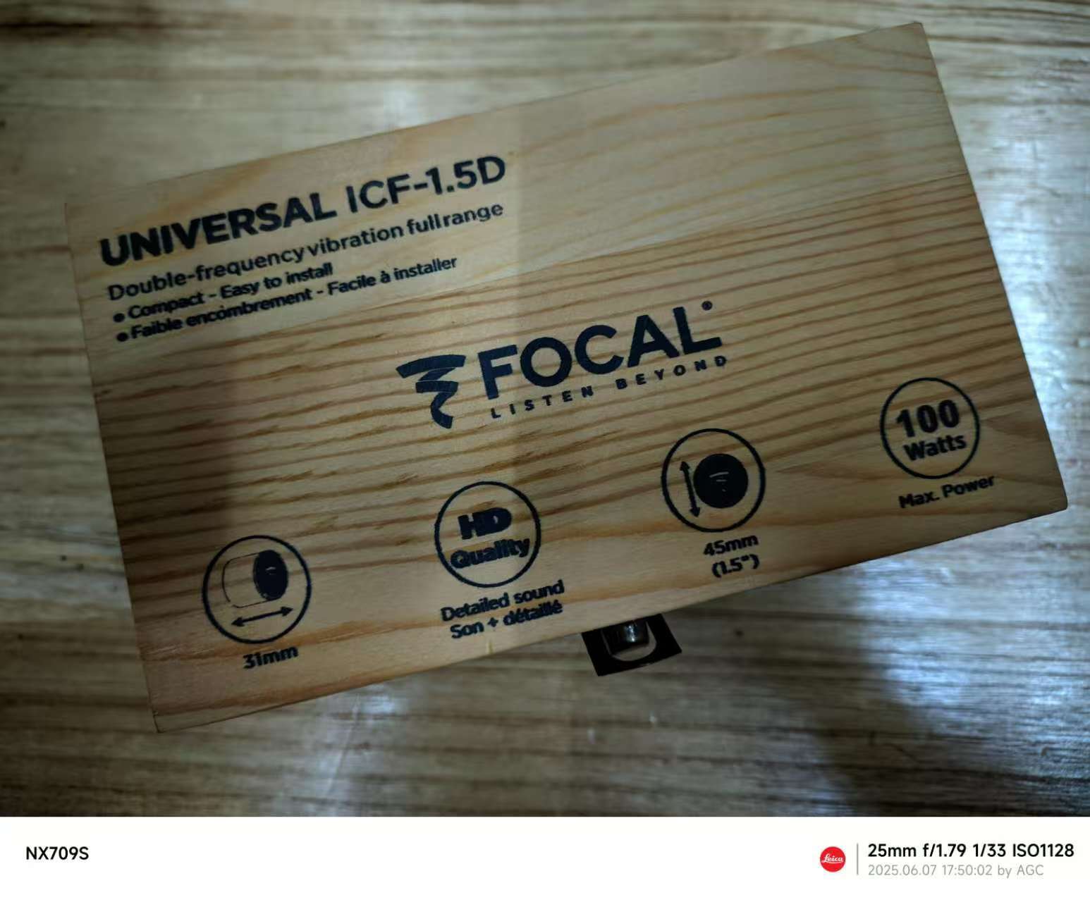 Manufacturer In-Stock Cross-Border Direct Delivery Car Tweeter Speaker Icf-1.5D Car Speaker 2inch High