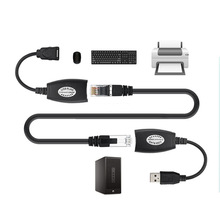 USB toRJ45LAN Ethernet Adapter50M Extender Converter Cat5E/6