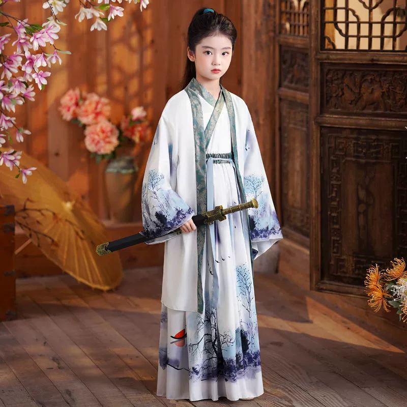 Autumn children's Hanfu for boys