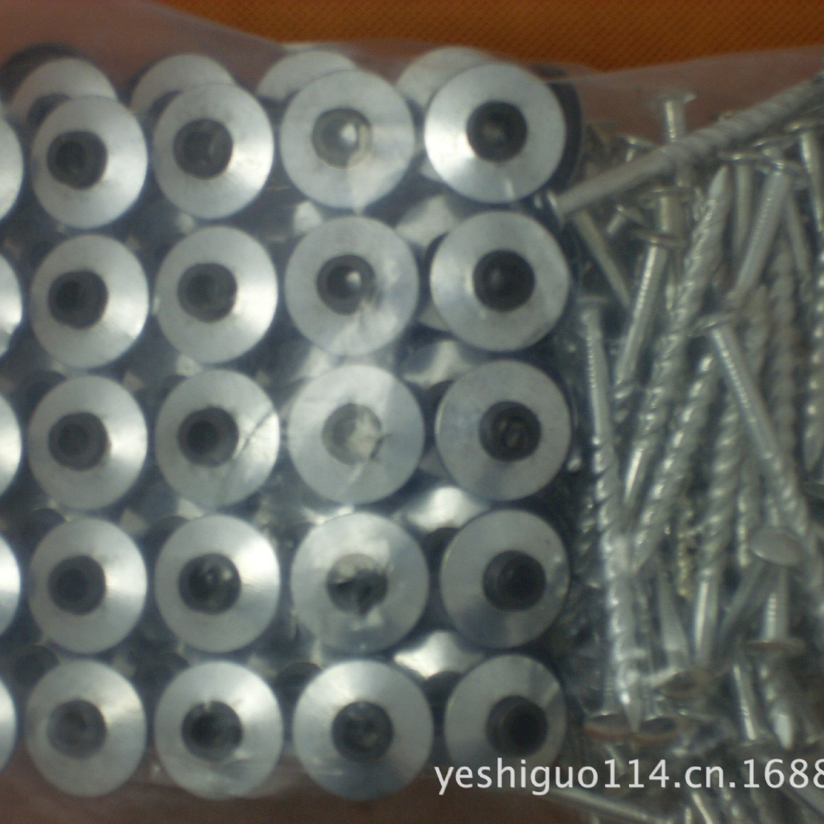 厂家专业生产组合搓丝钉长度直径5.2mmx125mm表面电镀白锌