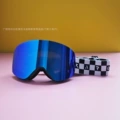 Black frame blue light blocking lens (single) with magnetic attachment