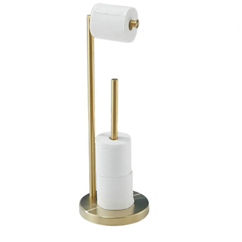 Soporte de Pie para Rollo de Papel Higiénico, para Hogar, Soporte de Tejidos para Cocina o Baño.