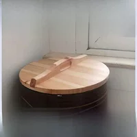 Крышка кастрюли деревянная крышка кастрюли чайная плита круглая крышка универсальная глиняная плита