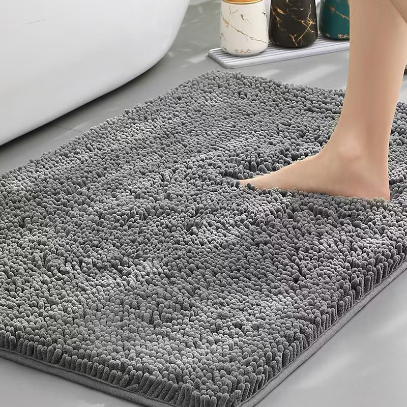 Nuevo alfombra de baño de Schneier, alfombra de baño, alfombra antideslizante, alfombra de absorción de agua gruesa, puerta de baño