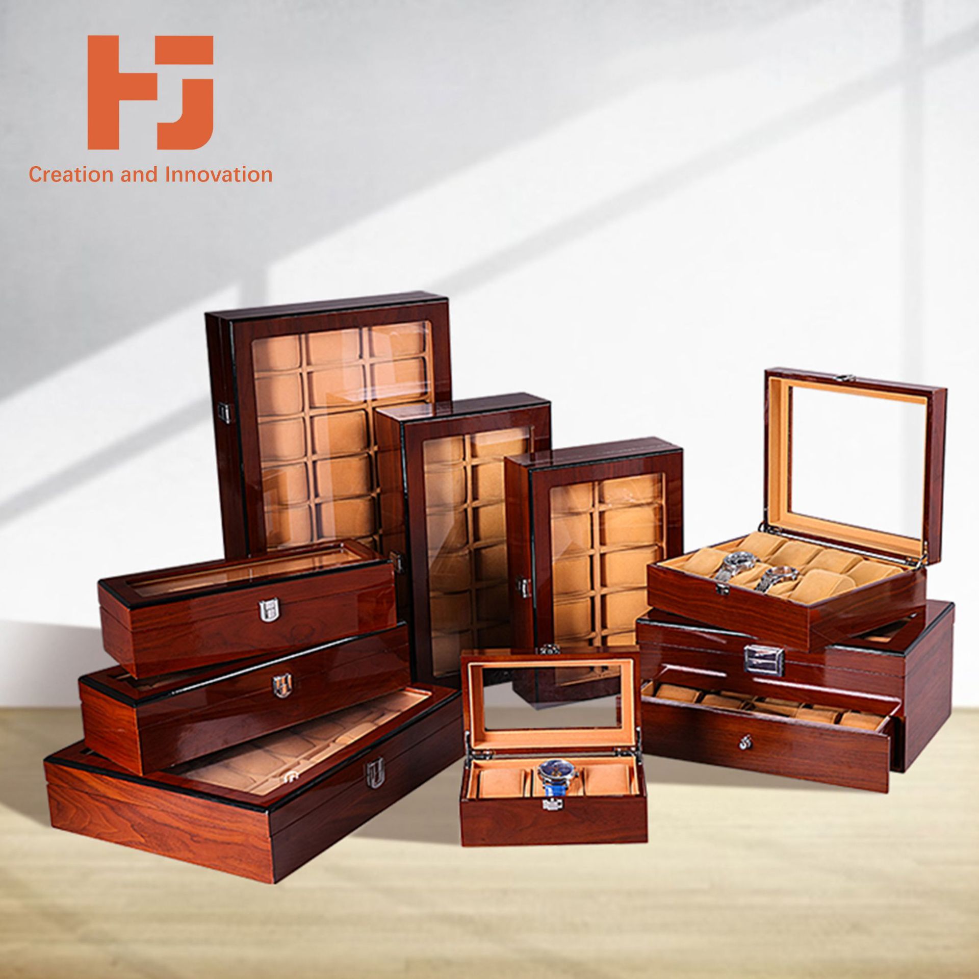 Watch Storage Box Watch Box 3 Digits 5 Digits 6 Digits 8 Digits 10 Digits 12 Digits Wooden Box Watch Storage Display Display Box