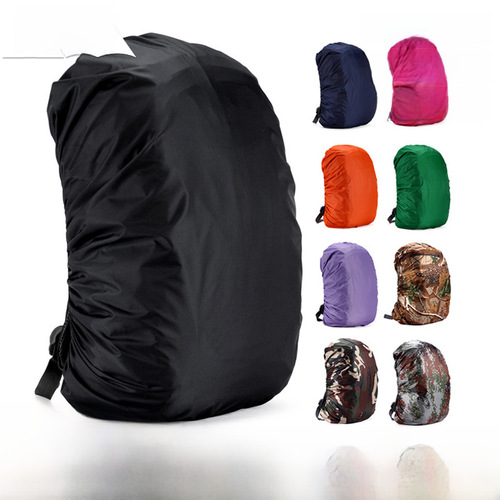 Rainproof cover for backpack, cross-border outdoor hiking backpack waterproof cover, cycling backpack rain cover, customizable 35-80 liters