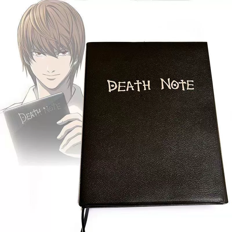 Notebook (Death Note) Replica, Quill Pen & Charms Set, A5-style Notebook, Multiple Kits
