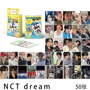 Nct dreamС�� ���b50�� 57x86mm �n���ЈF�D��LomoС��Ƭ����Ƭ
