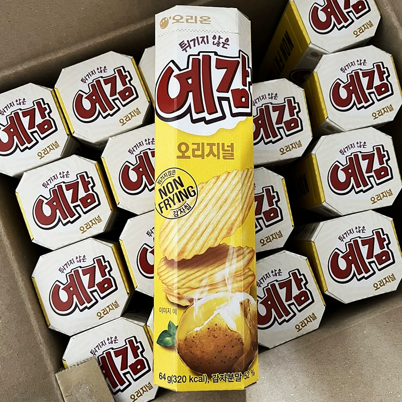 Импортные закуски печенье еда для отдыха haoliyou оригинальный вкус картофельные чипсы предчувствие 64 г сыр Досуг Картофельные Чипсы