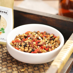 Nanjing Tongren Tang Maca Ginseng Five Treasure Tea, a must-have for men, strengthens and restores health, herbal flower tea, factory direct sales.