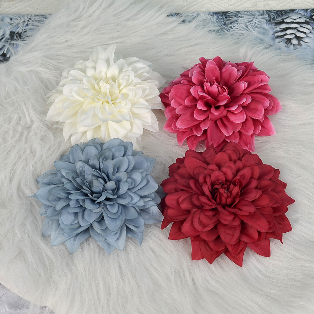 SL Large Flower Flower Head Wedding Flower Material Wedding Hall Flower Decoration Picking Proper Home Decoration Silk Flower 2