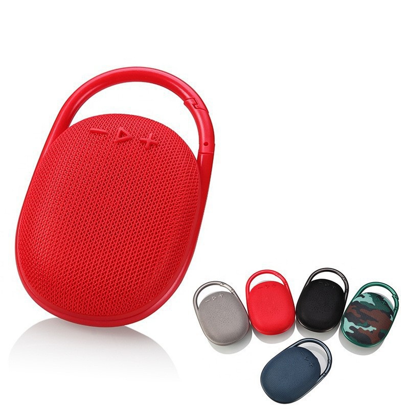 Cross-Border Clip4 Bluetooth Speaker Outdoor Portable Card Bluetooth Speaker Home Outdoor Subwoofer Small Speaker