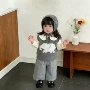 春秋季婴幼儿早春可爱三件套