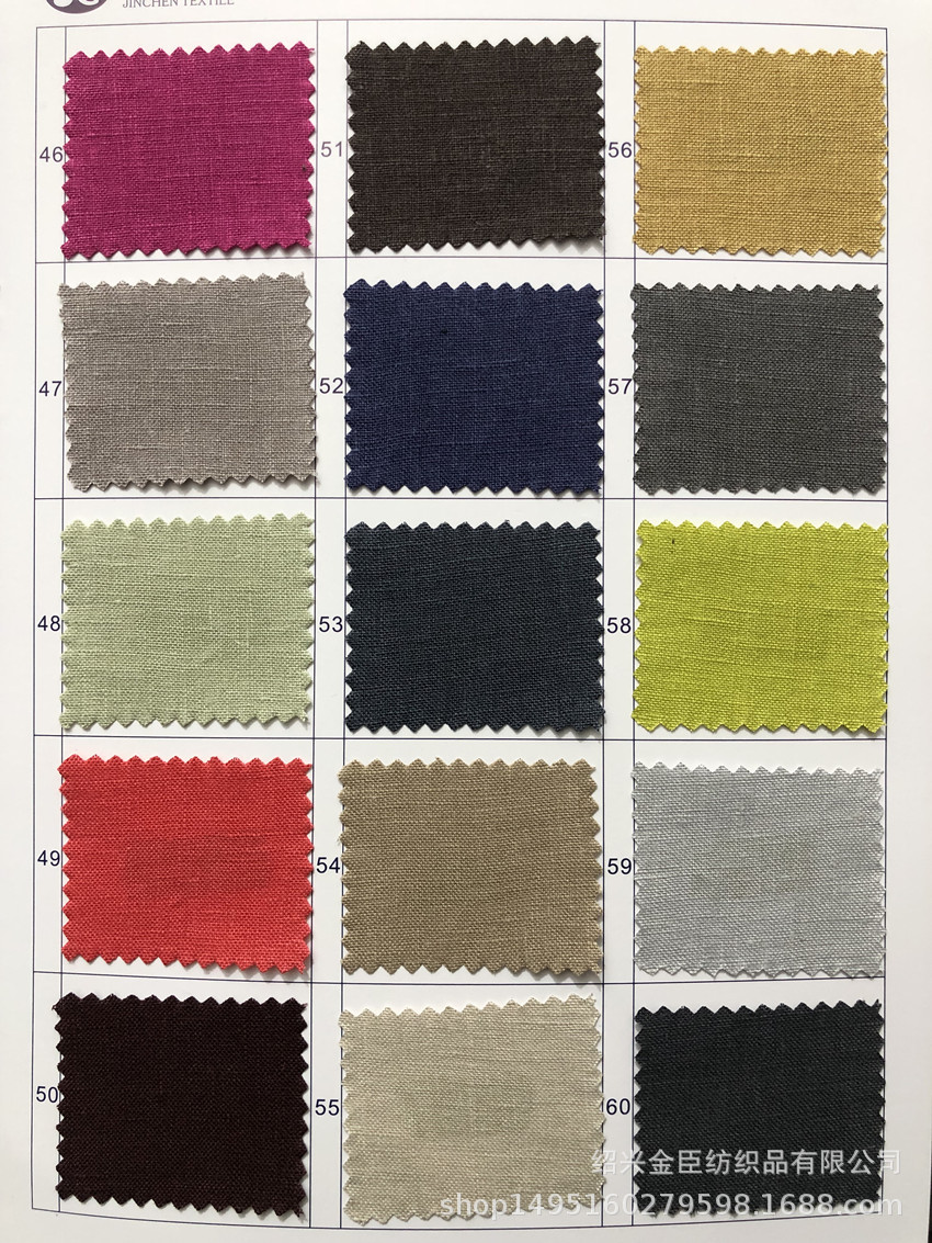 Tela de lino puro lavado piedra lino 14x14 para camisas y pantalones image 15