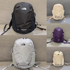 The north face新款男女防泼水户外徒步双肩包骑行轻便旅行双肩包