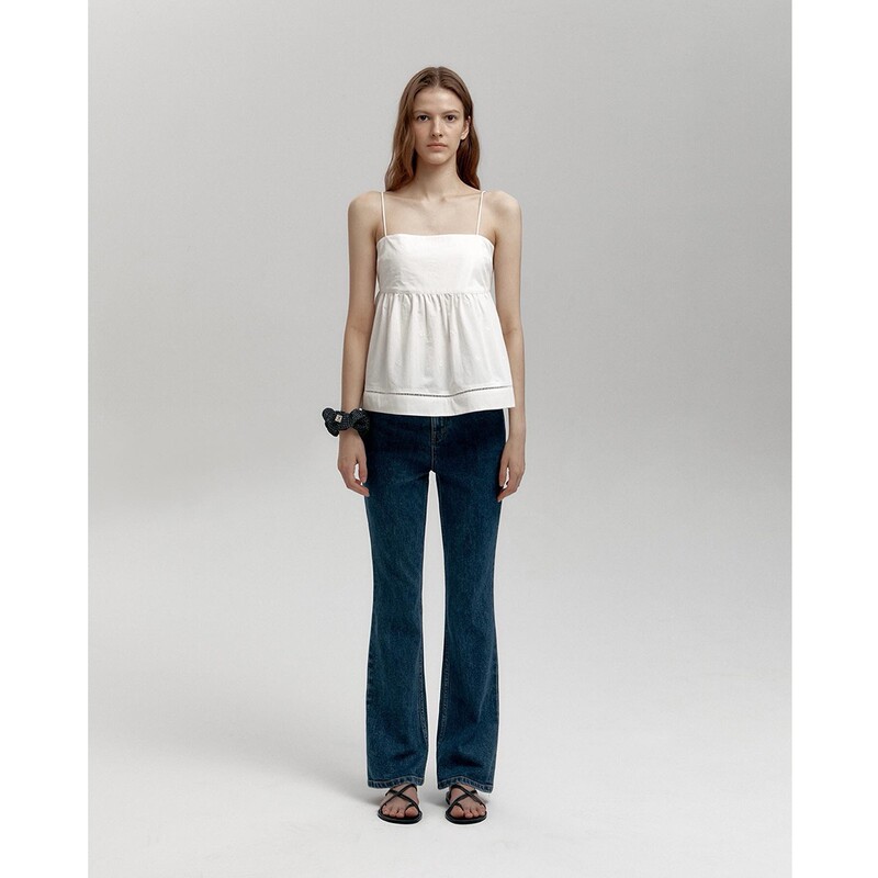 Now the New 2026 Summer Model from Korean Designer Sh*P m Is a Stylish Retro Slim-Fit Flared Jeans