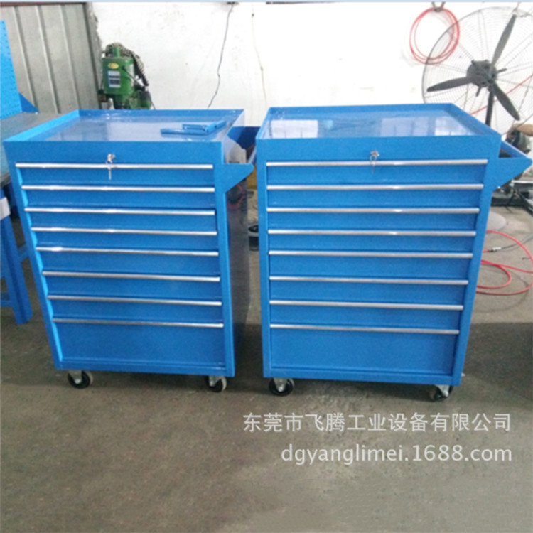 手推移动工具车 抽屉式重型工具车 五金工位工具车批发可订货