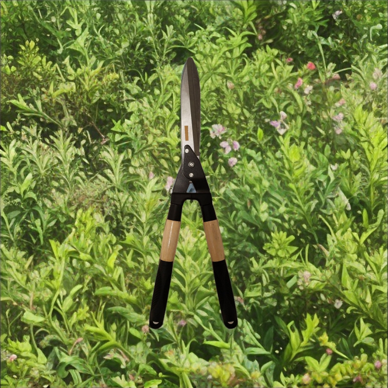 厂家直销高质量塑套木柄篱笆剪园林剪园艺剪园林剪刀整篱剪
