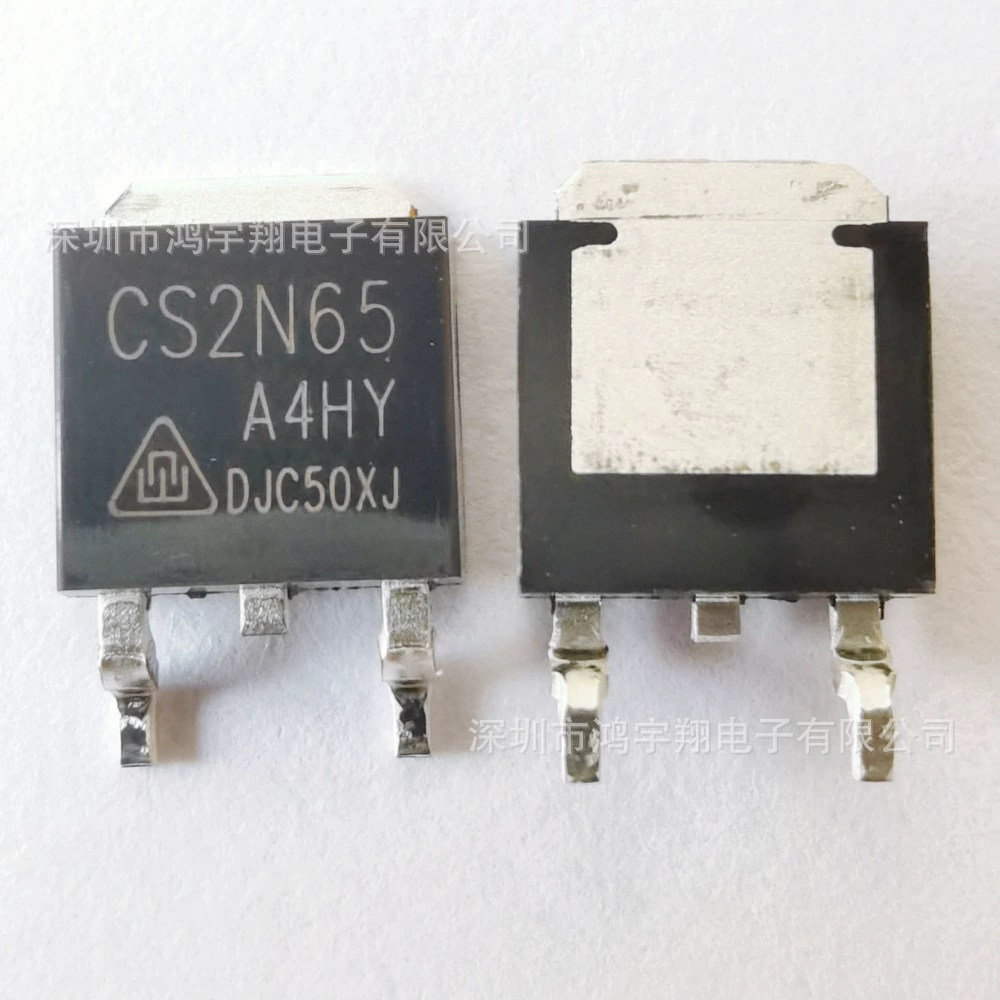 Транзистор полевой CS2N65A4HY TO-252 2A650V, оригинальный высоковольтный MOS-транзистор от China Resources Microelectronics.