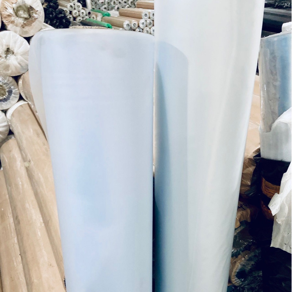 Suministro de PVC esmerilado semitransparente esmerilado plano esmerilado de doble cara es adecuado para bolsos, bolsas, etc