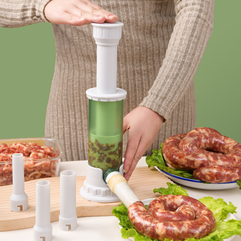 ソーセージフィラー 新型プレスソーセージツール 家庭用手作りソーセージソーセージ肉ソーセージ衣メーカー直販|undefined