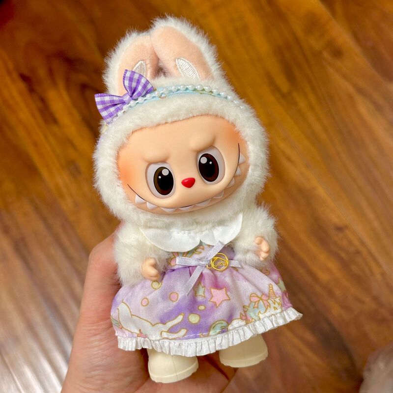 ラブブ ペンダントドール 着せ替えベビー服セット 17cm ラブブ 一世代と二世代の着せ替えベビー服|undefined