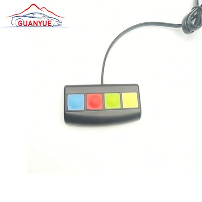 Car horn/tweeter small square mouth button 4