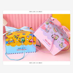Children's Gift Box Cartoon Baby Box Cake Box Gift Packaging Box 100-Day Banquet Kindergarten Graduation Gift Box