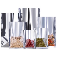 自立自封半透明茶叶袋 铝箔食品包装袋定制凹版十色印刷