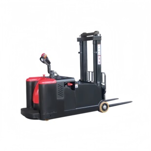 1-Ton Legless Electric Stacker Fully Automatic Short-Axis Counterweight Pallet Lift Forklift Forward-Moving Electric Forklift