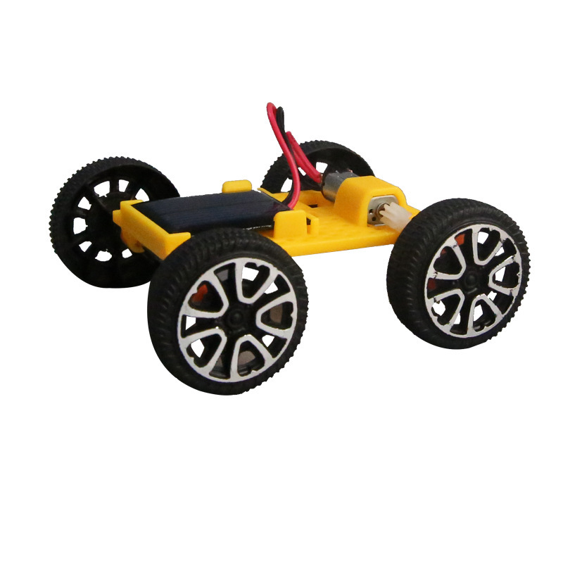 科技小制作迷你太阳能小车儿童益智教具小学生创客手工模型材料包|undefined