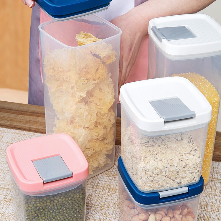 ナッツ麺、雑穀、キッチン食品保存容器、冷蔵庫収納ボックス、密封容器、分割密封ボックス、キッチン収納|undefined