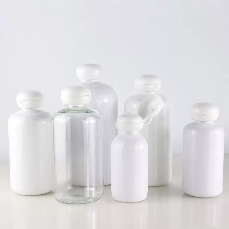 90ml-500mlpet矮胖波士顿瓶身体乳洗发沐浴露瓶塑料瓶洗护瓶