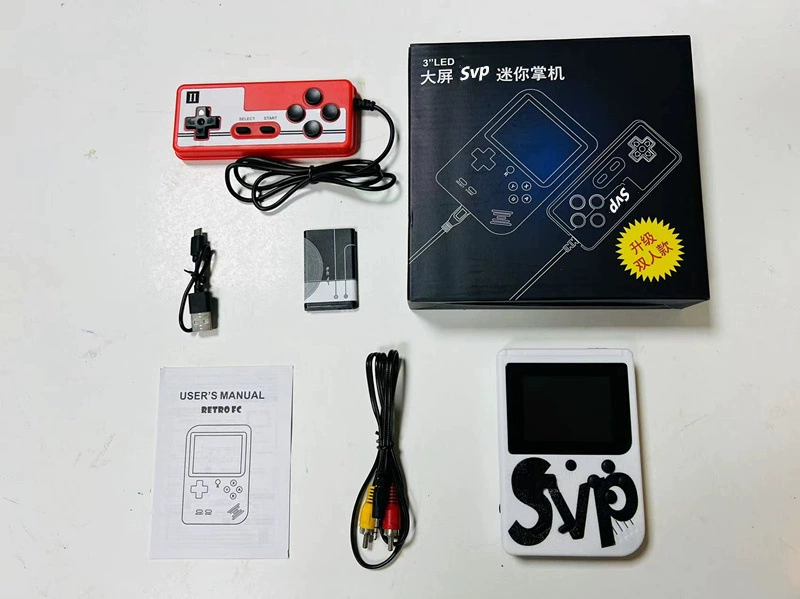 П handheld игровая консоль SVP / нейтральная, 40 встроенных ретро-игр, одиночный или двойной игрок, мульти-цвет