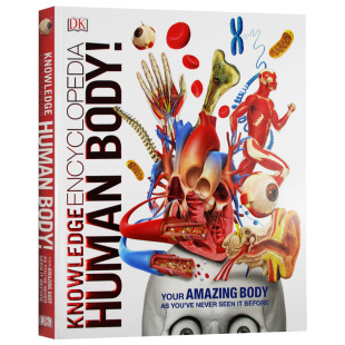 DK人体知识百科全书 医学绘画 英文原版 Knowledge Encyclopedia Human Body 人体指南 英文版原版书籍 进口 ...