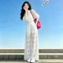 女士气质蕾丝镂空套装