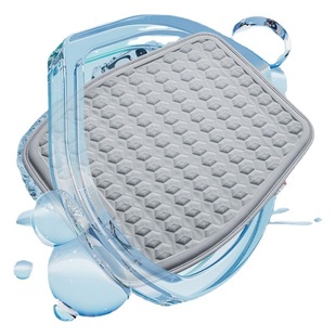 Gel cushion office long-sitting honeycomb breathable cool car chair cushion summer butt cushion silicone cool cushion