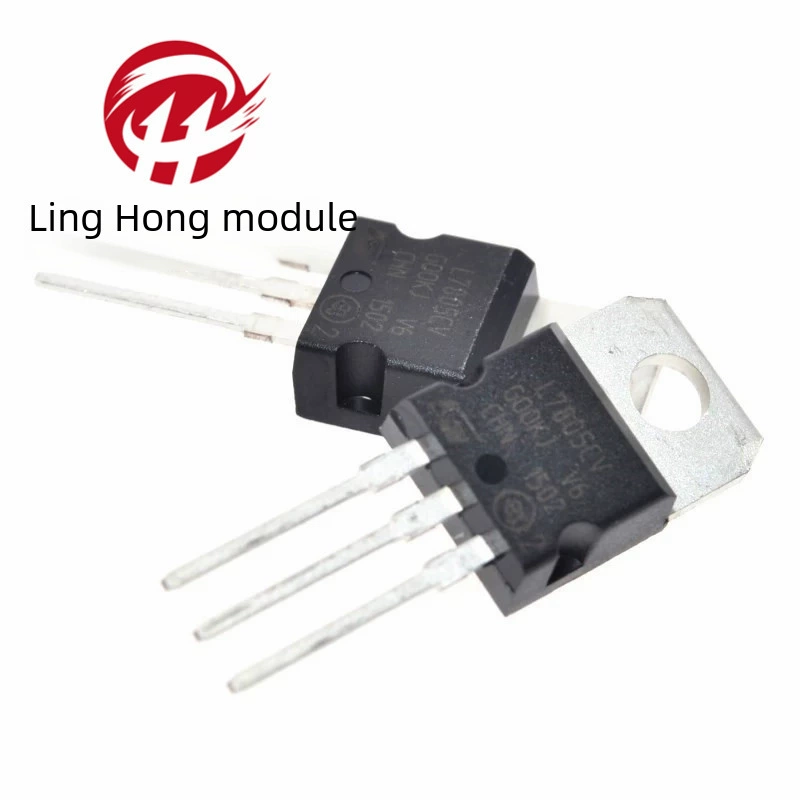 L7805CV 7805 7812 Утризация триод тройной выход регулятор 5V TO-220