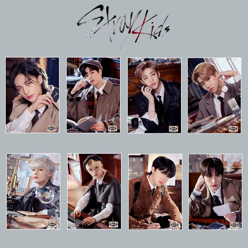 Странники (Stray Kids) встреча поклонников SKZ-X постер стикер-плакат фотографии SKZ олень патч патч