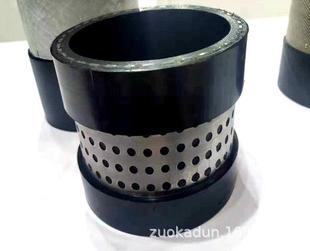 Hole mesh steel belt pipe HDPE material steel belt reinforced winding corrugated pipe underground water pipe diameter sewage