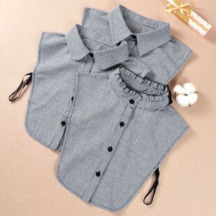 Cotton Fake Collar Children's All-match Fake Collar Spring, Autumn and Winter Multi-functional Decorative Fake Collar Shirt Clothing Shirt Collar