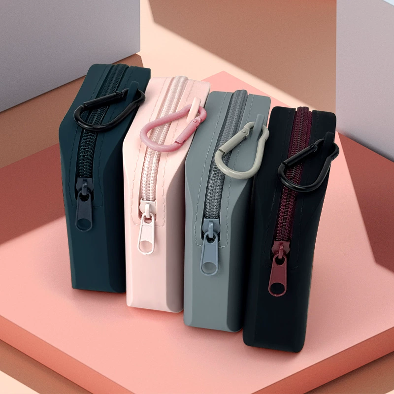 Портативный силиконовый мешок для корма для собак на открытом воздухе водонепроницаемый силиконовый мешок для корма для собак большой емкости