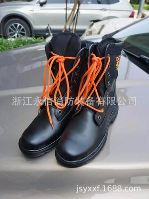 厂家直销抢险救援消防多功能鞋防火防砸防刺防割扑火靴钢头钢底|ms